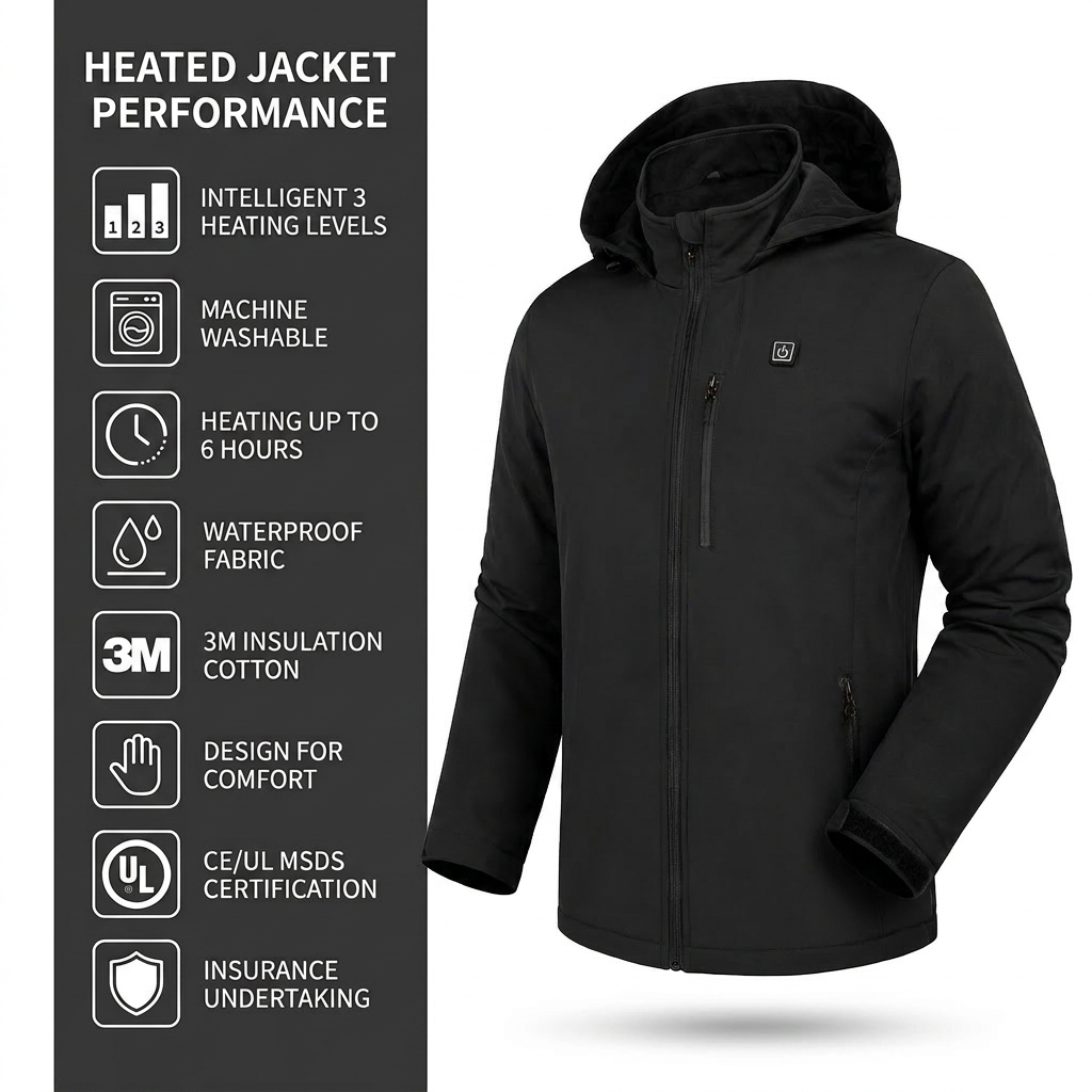 MAN HEATED JACKET PERFORMANCE