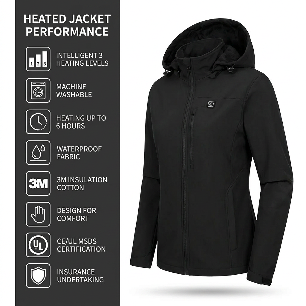 woman HEATED JACKET PERFORMANCE